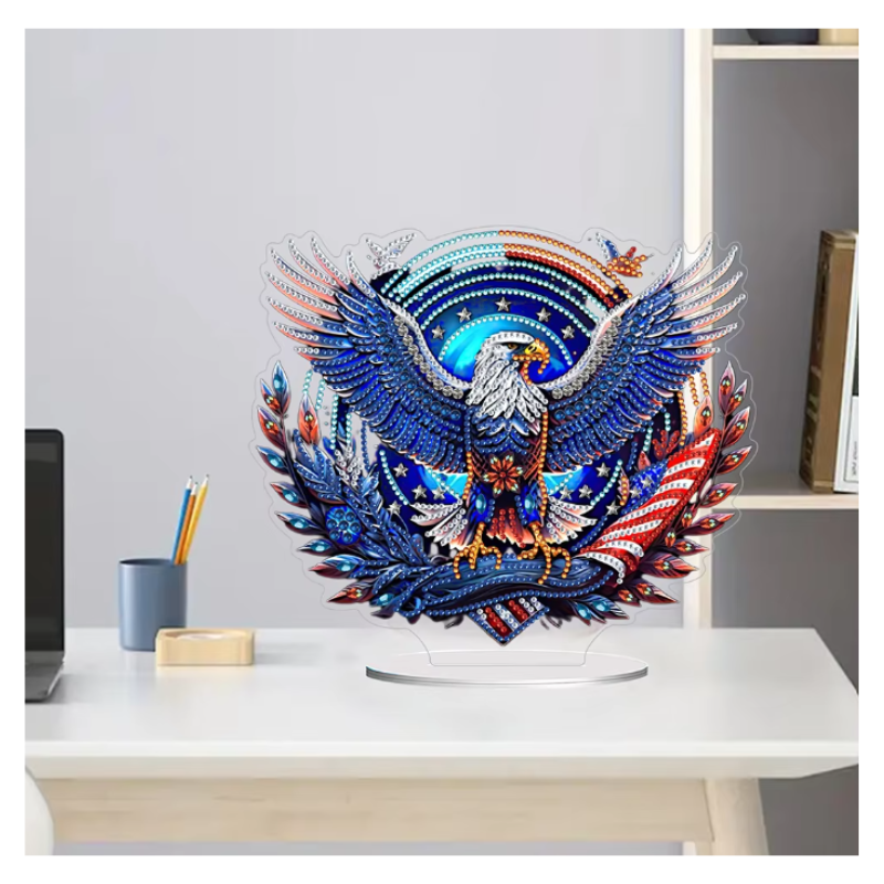 Diamond Painting Bordsdekoration American Eagle