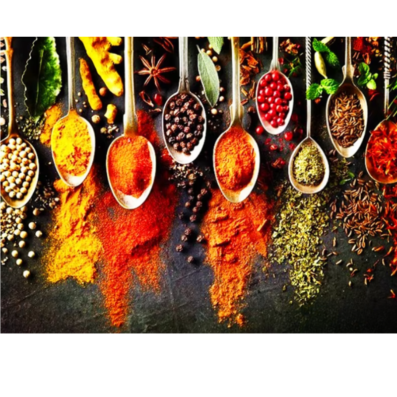 Diamanttavla Spices 40x50