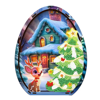 Diamond Painting Bordsdekoration 3D Liten Ren