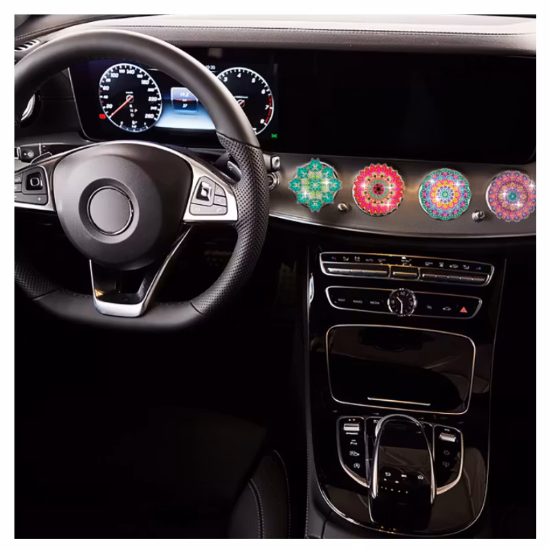 Diamond Painting Bildekoration 6-Pack  Mandala -REA