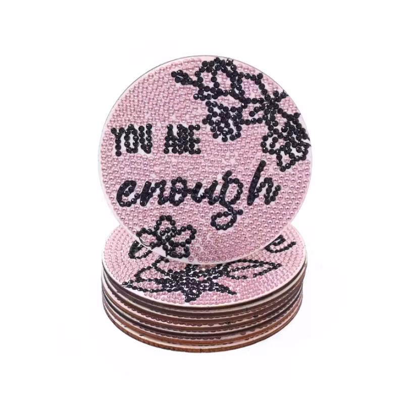 Diamond Painting Glasunderlägg 8-Pack You Are