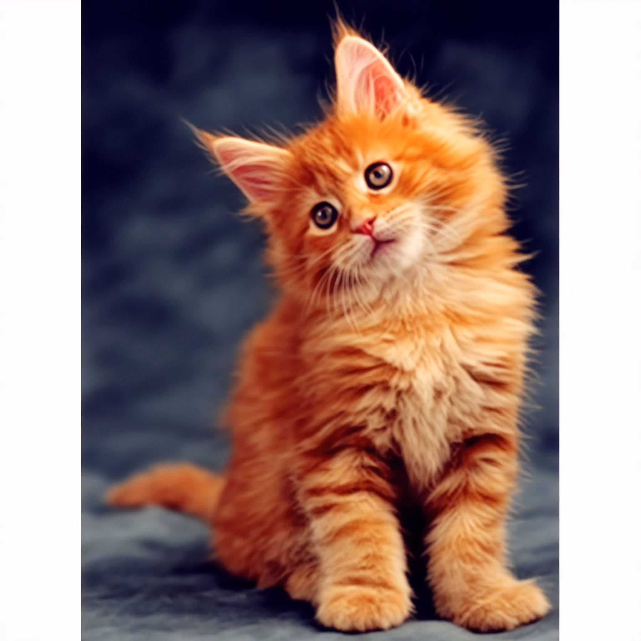 Diamanttavla Adorable Kitten 40x50 -REA