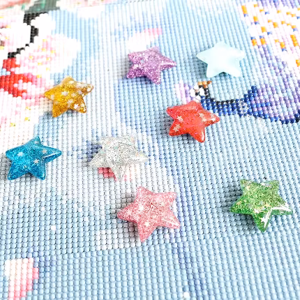 Diamond Painting Markör Med Magnet Stjärna 1 st