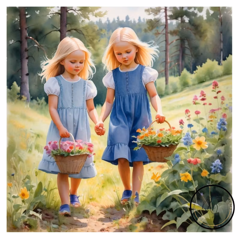 Diamanttavla Blomsterplock 50x50