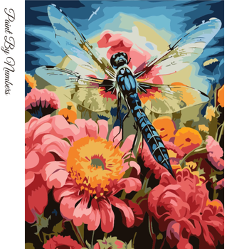 Paint By Numbers Dragonfly 40x50