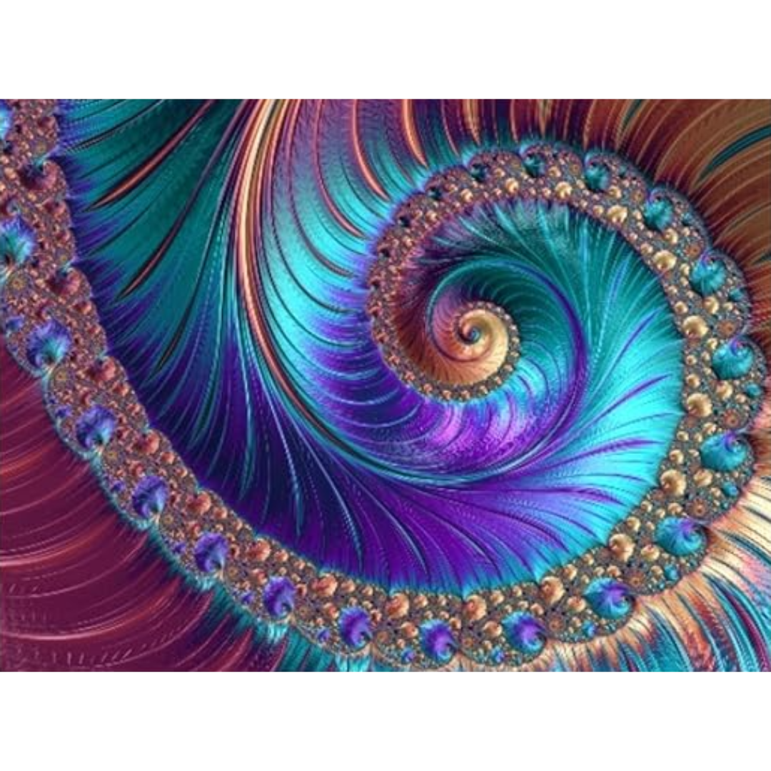 Diamanttavla Swirl 30x40