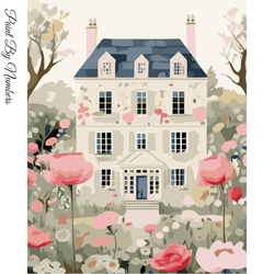 Paint By Numbers Rosengarden 40x50