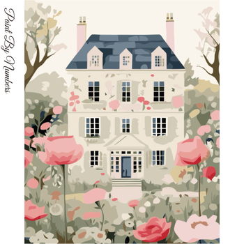 Paint By Numbers Rosengarden 40x50