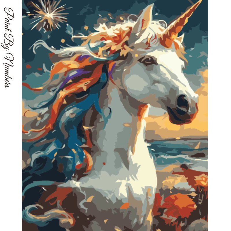 Paint By Numbers Unicorn 40x50