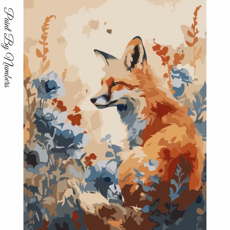 Paint By Numbers Fox 40x50