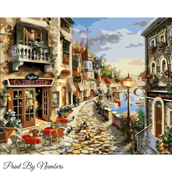 Paint By Numbers Ristorante 40x50