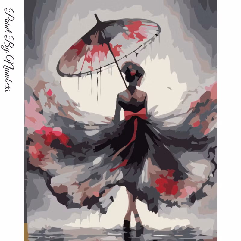 Paint By Numbers Japansk Skönhet 40x50