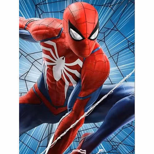 Diamanttavla Spiderman 40x50