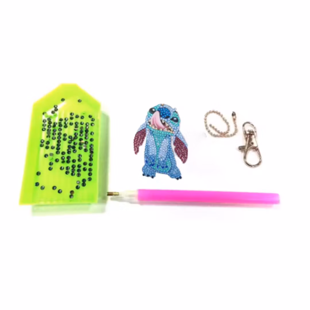 Nyckelringar Stitch 5-Pack