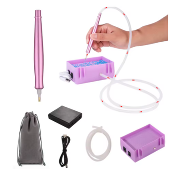 Diamond Painting Vacuum Penna Purple - Leverans vecka 29-30