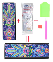 Diamond Painting Glasögonfack Floral - REA
