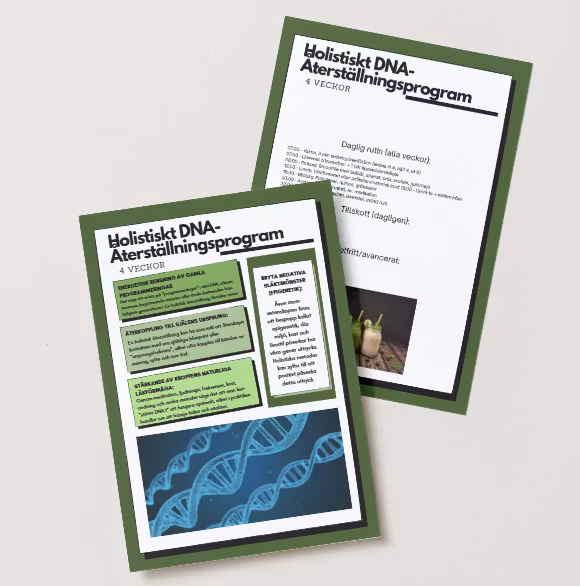 Holistiskt DNA-Återställningsprogram