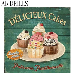 Diamanttavla AB Drills Cake 50x50