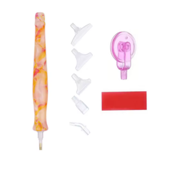 Diamond Painting Penna Retro Gul