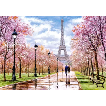Diamanttavla Beautiful Paris 40x50