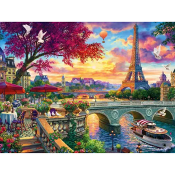 Diamanttavla Paris 40x50