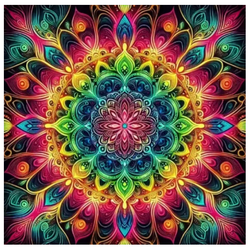 Diamanttavla Mandla 50x50