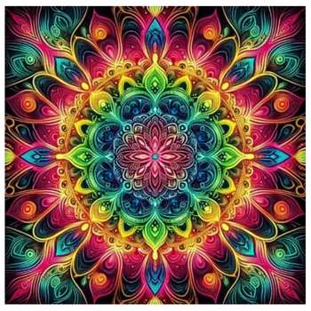 Diamanttavla Mandla 50x50