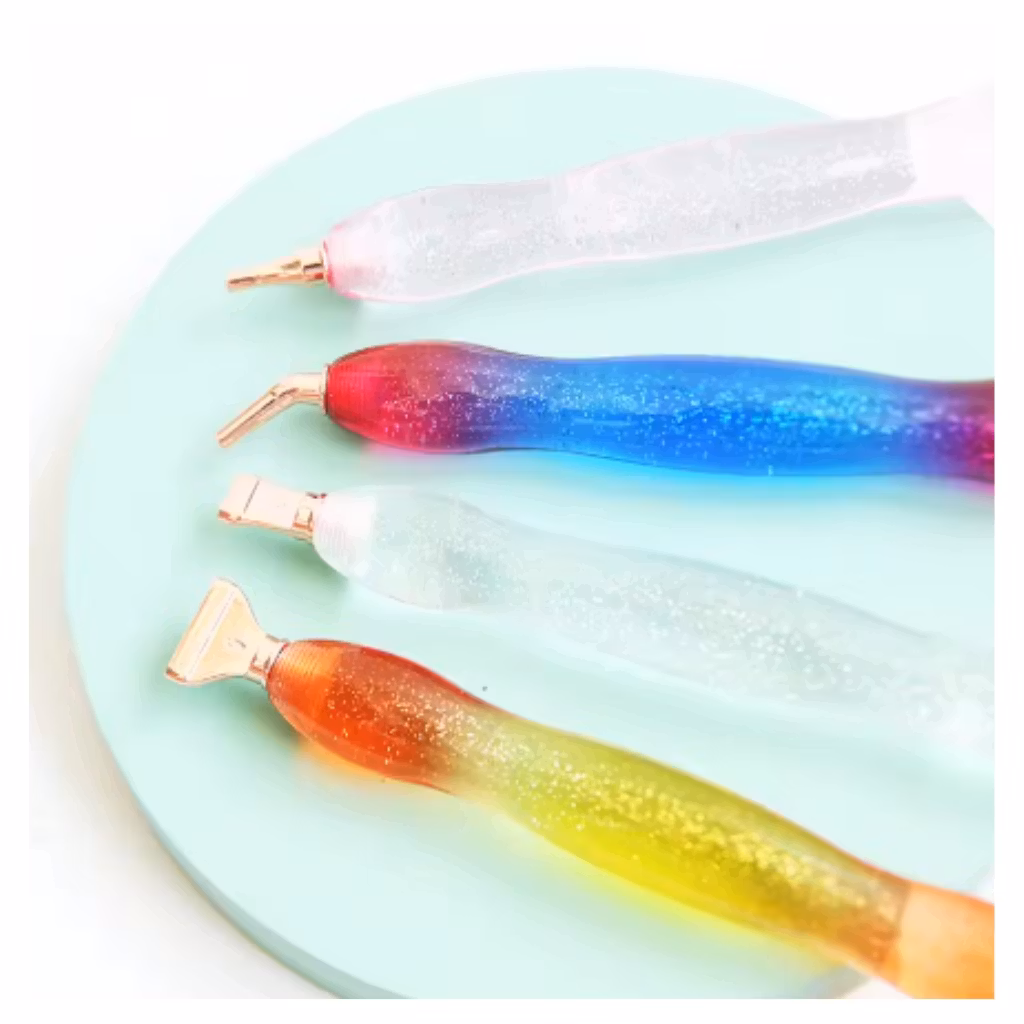 Diamond Painting Penna Starry Sky Gul/Orange 20 delar (1 st penna) - Leverans v. 29