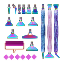 Diamond Painting Pennor 3-pack  med olika ändar av stål