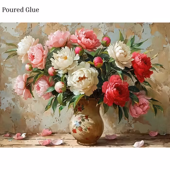 Diamanttavla Poured Glue Pioner I Vas 40x50