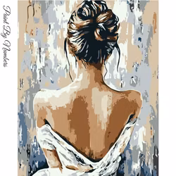 Paint By Numbers Woman 40x50