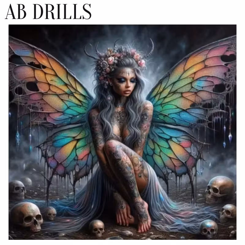 Diamanttavla AB Drills Fallen 50x50