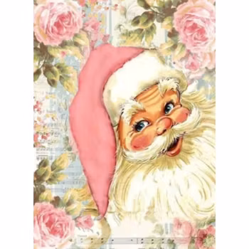 Diamanttavla Rosa Tomte 30x40