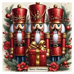 Diamanttavla Nötknäppare 40x40