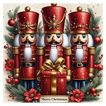 Diamanttavla Nötknäppare 40x40