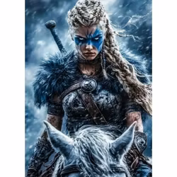 Diamanttavla Viking 50x70