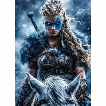 Diamanttavla Viking 50x70