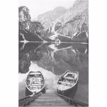 One Color Dot Painting Ekor 40x60