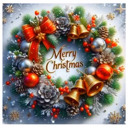 Diamanttavla Julkrans