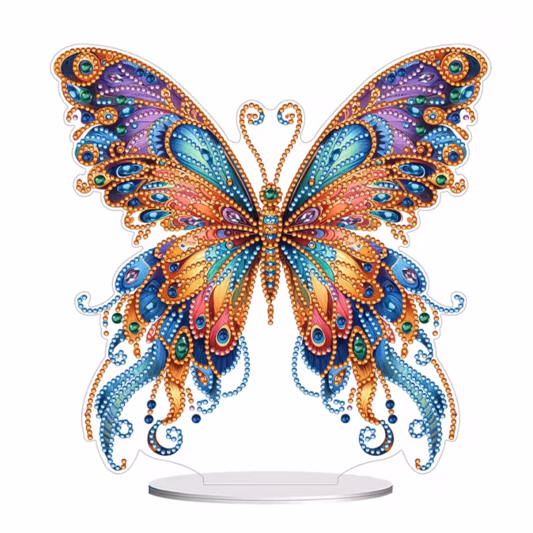 Diamond Painting Bordsdekoration Fjäril 1