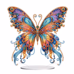 Diamond Painting Bordsdekoration Fjäril 1