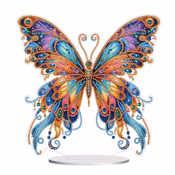Diamond Painting Bordsdekoration Fjäril 1