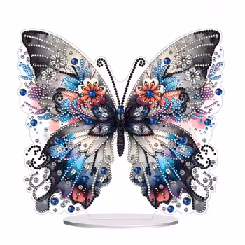 Diamond Painting Bordsdekoration Fjäril 4