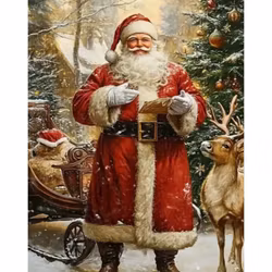 Diamanttavla Santa 40x50