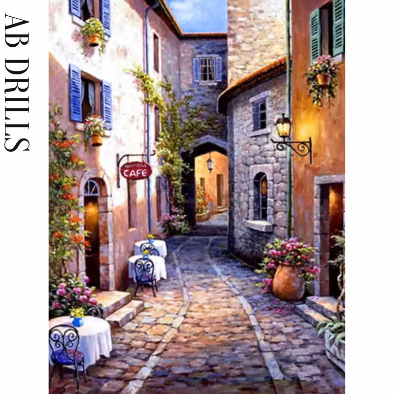 Diamanttavla AB Drills Cafégata 40x50