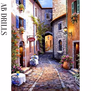 Diamanttavla AB Drills Cafégata 40x50