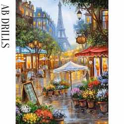 Diamanttavla AB Drills Paris 40x50