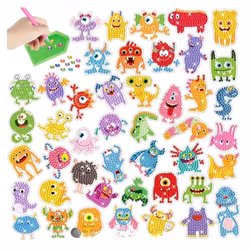 Diamond Painting Stickers Monster 45 st