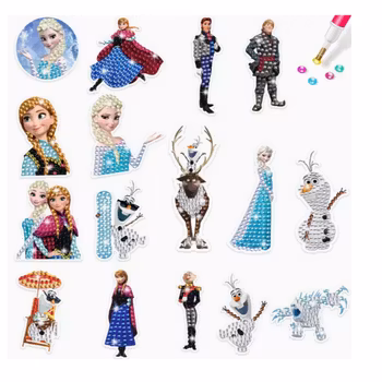 Diamond Painting Stickers Frozen 16 st