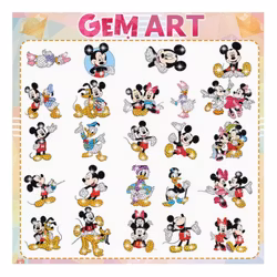 Diamond Painting Stickers Disney 24 st